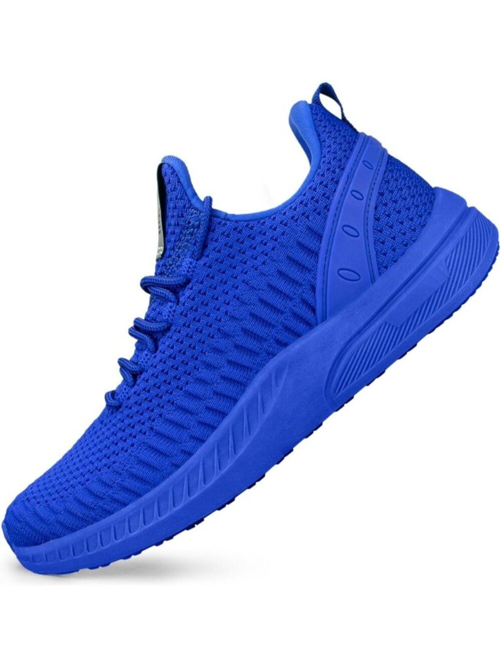 Women's Blue Mesh Lightweight Casual Tennis Running Sneakers for Travel Work
